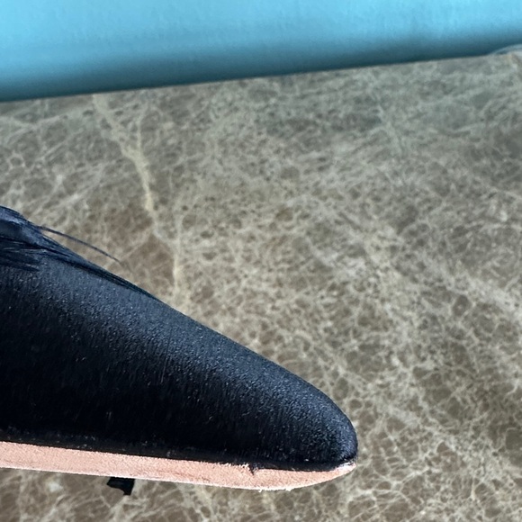 Something Bleu Effie Feathered Pumps - Picture 11 of 14